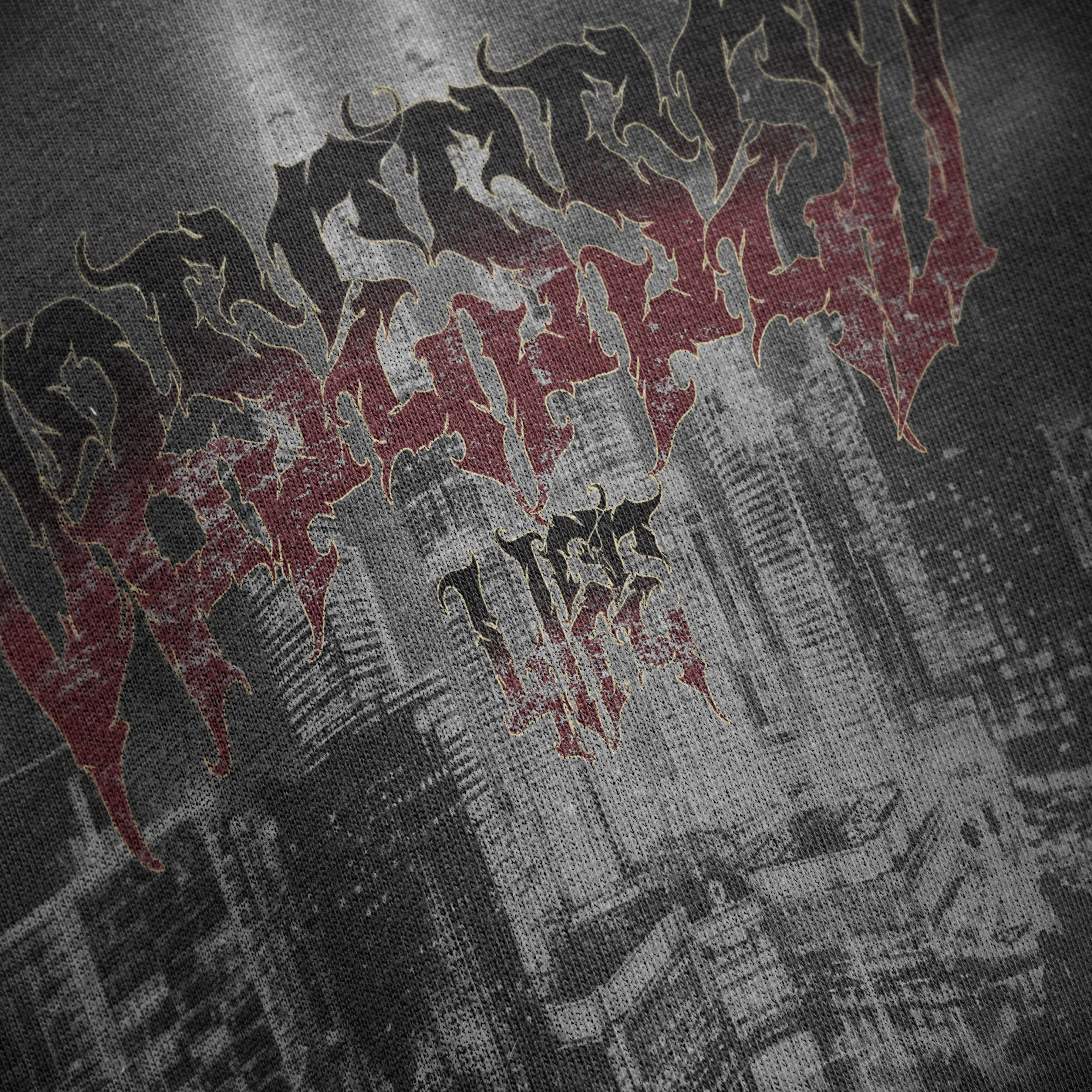 Urban Pulse Tee – Acid Grey