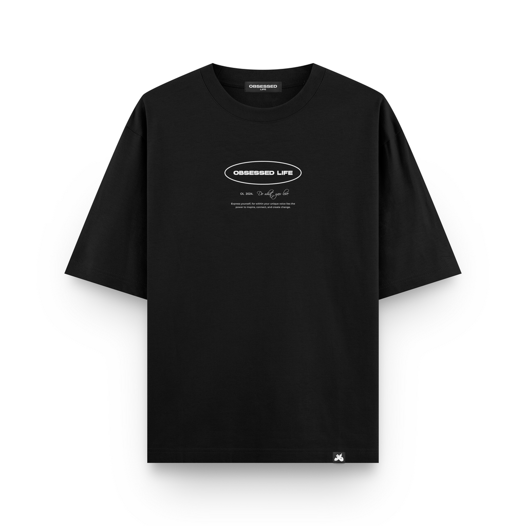 Essence Tee – Deep Black